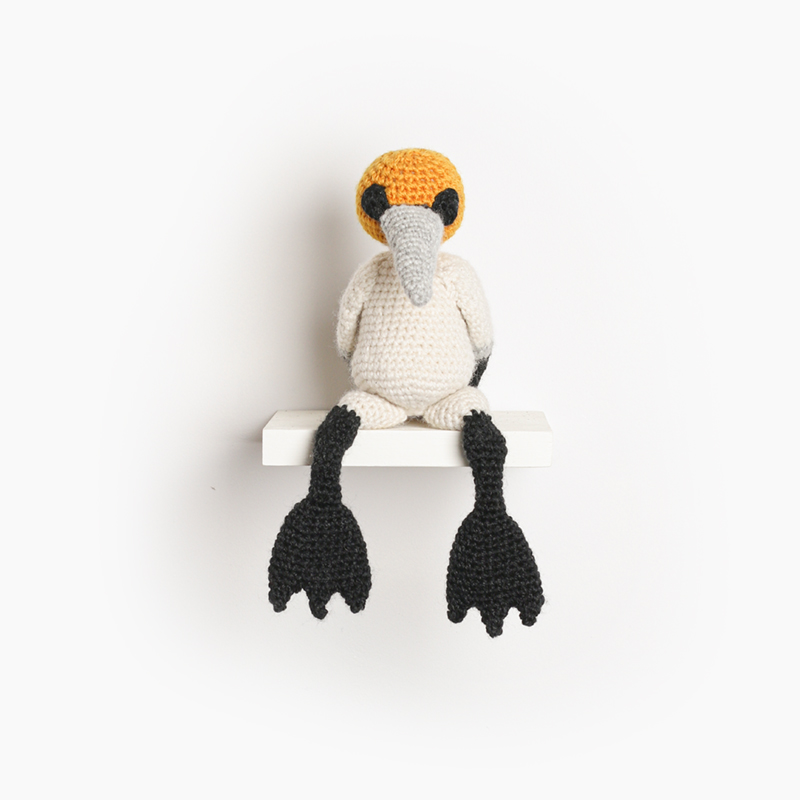 gannet bird crochet amigurumi project pattern kerry lord Edward's menagerie